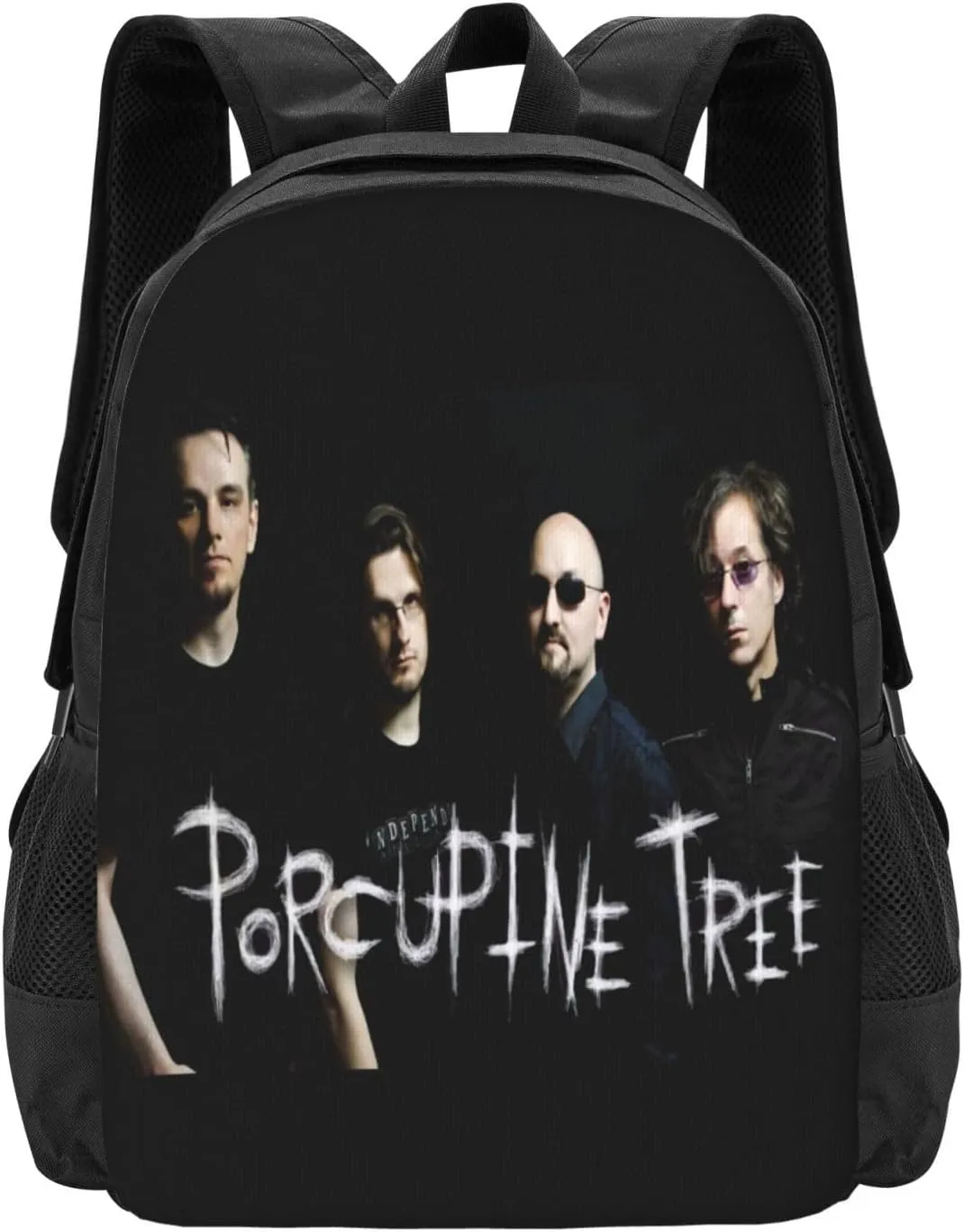 Porcupine Rock Tree Band Backpack Large Capacity Backpacks Minimalist Leisure Travel Daypack 12.5X5.5X16.5 inch