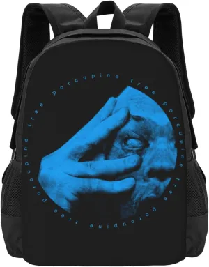 Porcupine Rock Tree Band Backpack Large Capacity Backpacks Minimalist Leisure Travel Daypack 12.5X5.5X16.5 inch