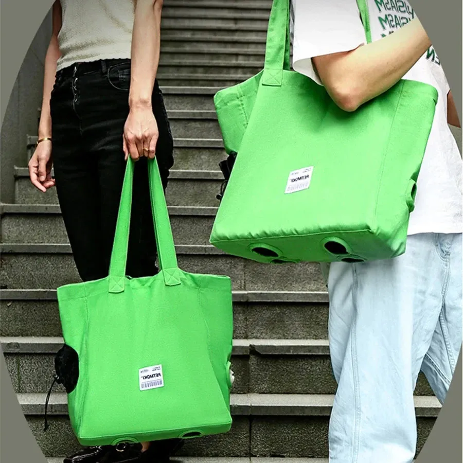 Portable Breathable Soft Pet Carrier Bag for Outgoing Travel