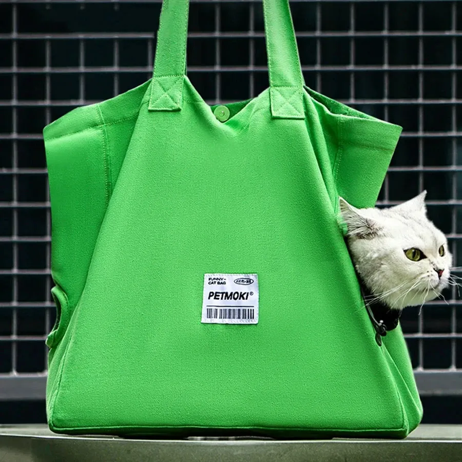 Portable Breathable Soft Pet Carrier Bag for Outgoing Travel