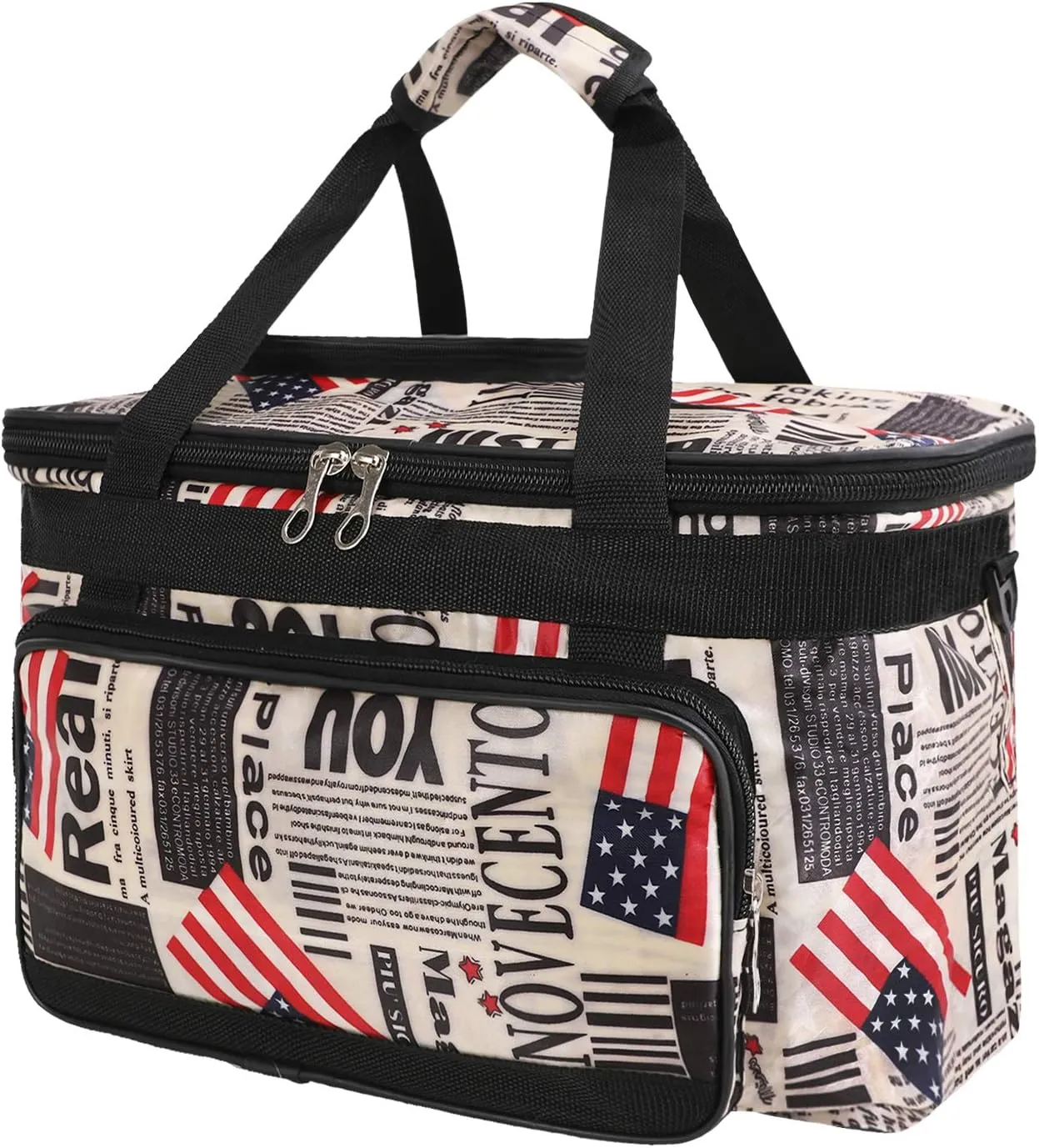Portable Drawing Case Painting Supply Storage Organizer Art Travel Kit Craft Caddy with Handle Craft Organizer Tote Bag