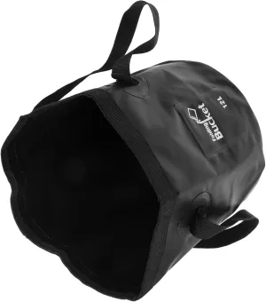 Portable Folding Camping Water Bucket Collapsible Bucket for Fishing Beach Picnics Foot Soaking Multi-Purpose Carrying Comfort Grip Handles