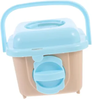 Portable Hamster Carrying Case Durable Plastic Pet Supply for Outdoor Travel Dormitory Hamster House for Hiking Shopping and Daily Outings