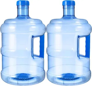 Portable Water Containers Large Capacity Water Bottle Reusable Pet for Camping