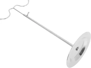 PRETYZOOM Adjustable Metal Handbag Display Stand Purse Rack for Desktop Showcasing Convenient Height for Live Streaming and Events