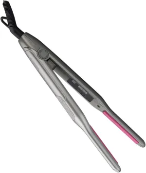 Professional Hair Straightener and Curler Ceramic Coating 7mm Narrow Temperature Adjust for Men's Beard