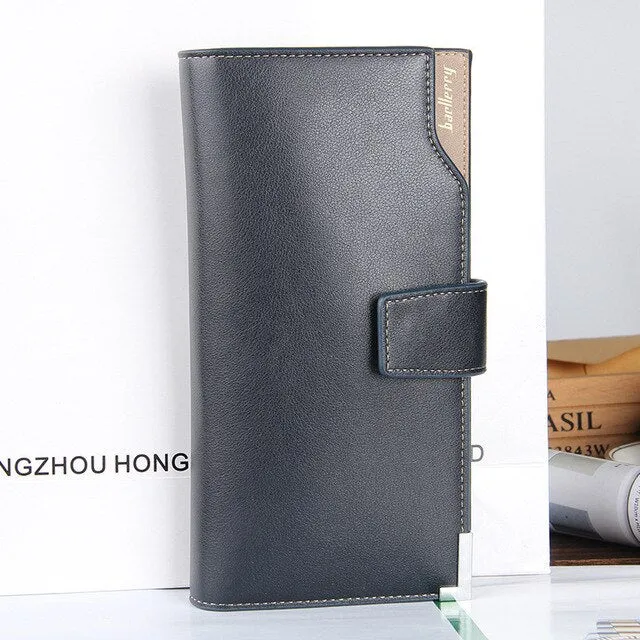 Pu Leather Men Wallets Luxury