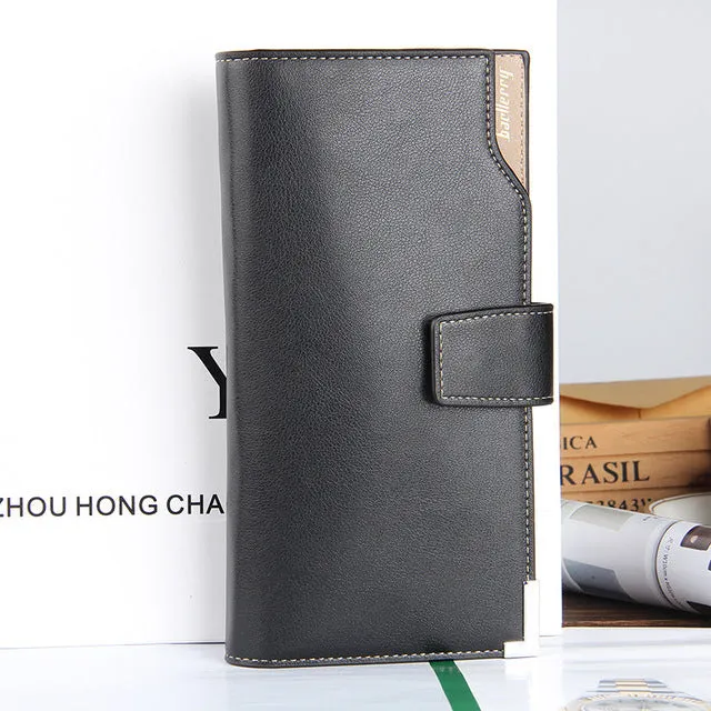 Pu Leather Men Wallets Luxury