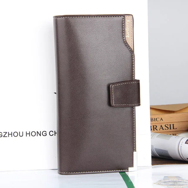 Pu Leather Men Wallets Luxury