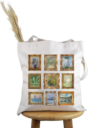 PWHAOO Art over Gift Art Historian Tote Bag Art Stu-dent Teacher Handbag Artist Gift