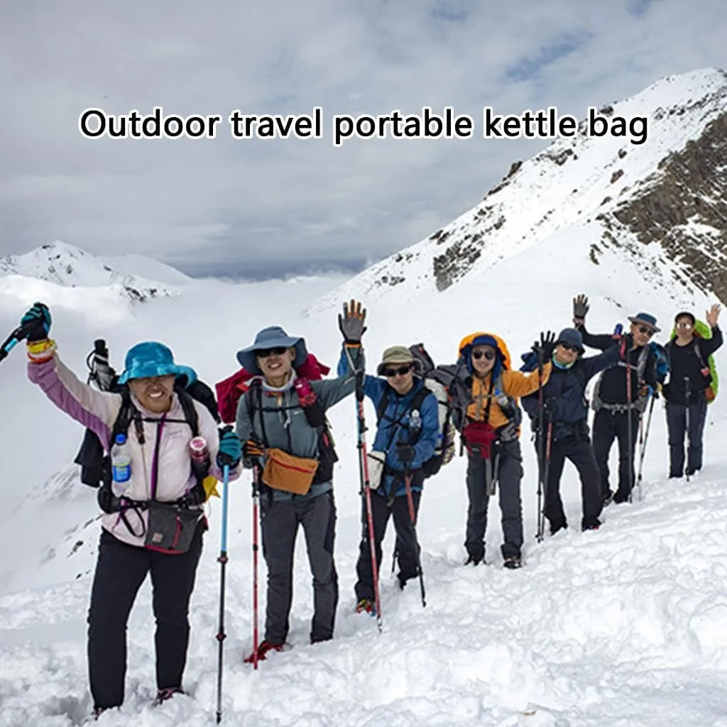 Quick Drying Travels Water Holder Hiking Water Bottles Holder Kettles Carriers Bag