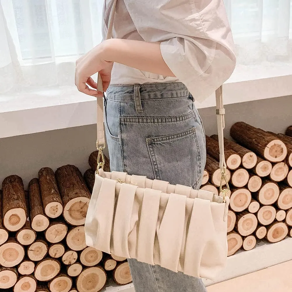 Quilted Crossbody Bags for Women Small Shoulder bag Pouch Satchel bag Dumpling Handbag Hobo bag