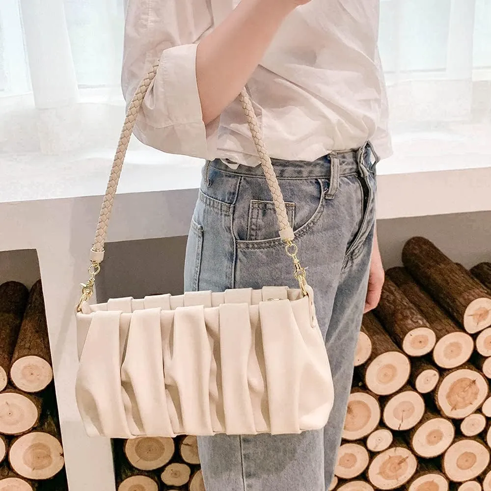 Quilted Crossbody Bags for Women Small Shoulder bag Pouch Satchel bag Dumpling Handbag Hobo bag