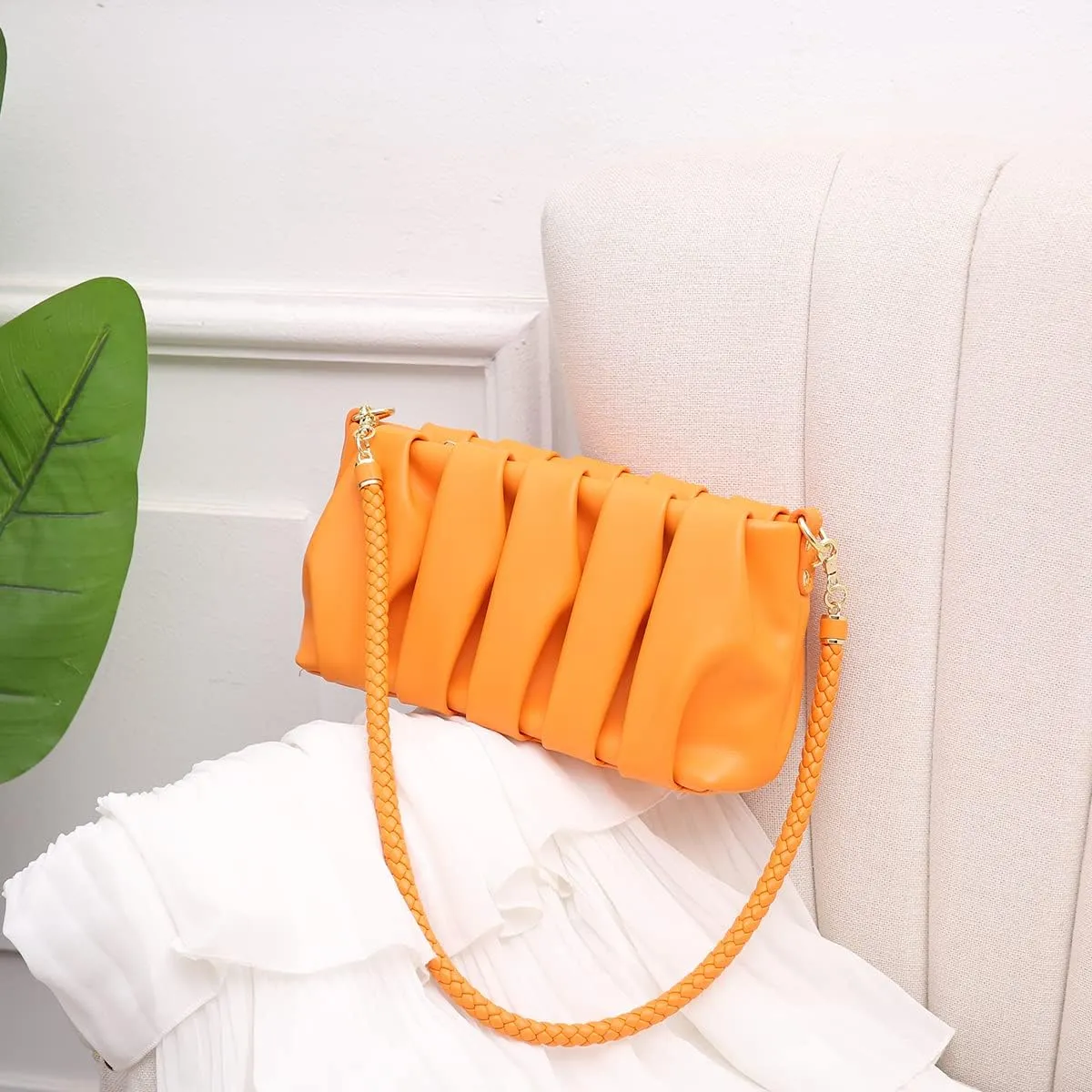 Quilted Crossbody Bags for Women Small Shoulder bag Pouch Satchel bag Dumpling Handbag Hobo bag