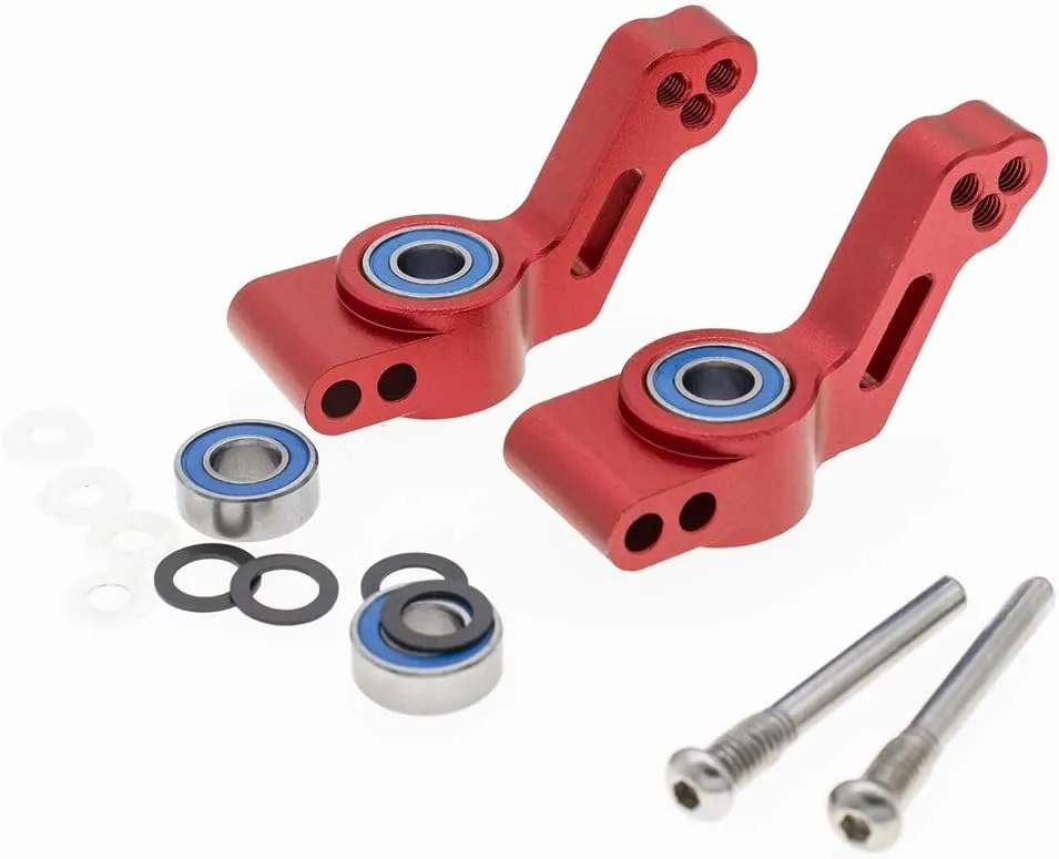RC Alloy Rear Stub Axle Carriers for Traxxas 1/10 2WD Slash, Stampede, Rustler, Bandit-Replaces Part 3752(Pair)