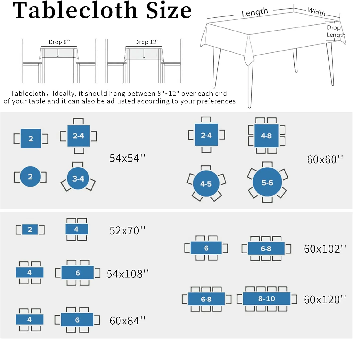 Rectangle Tablecloth Waterproof Spillproof Table Cloths,Hello Sunshine Swimming Pool Ring Wipeable Table Cover for Kitchen Dining Camping Indoor Outdoor Tables 60" x 84",Summer Sunglasses Slippers