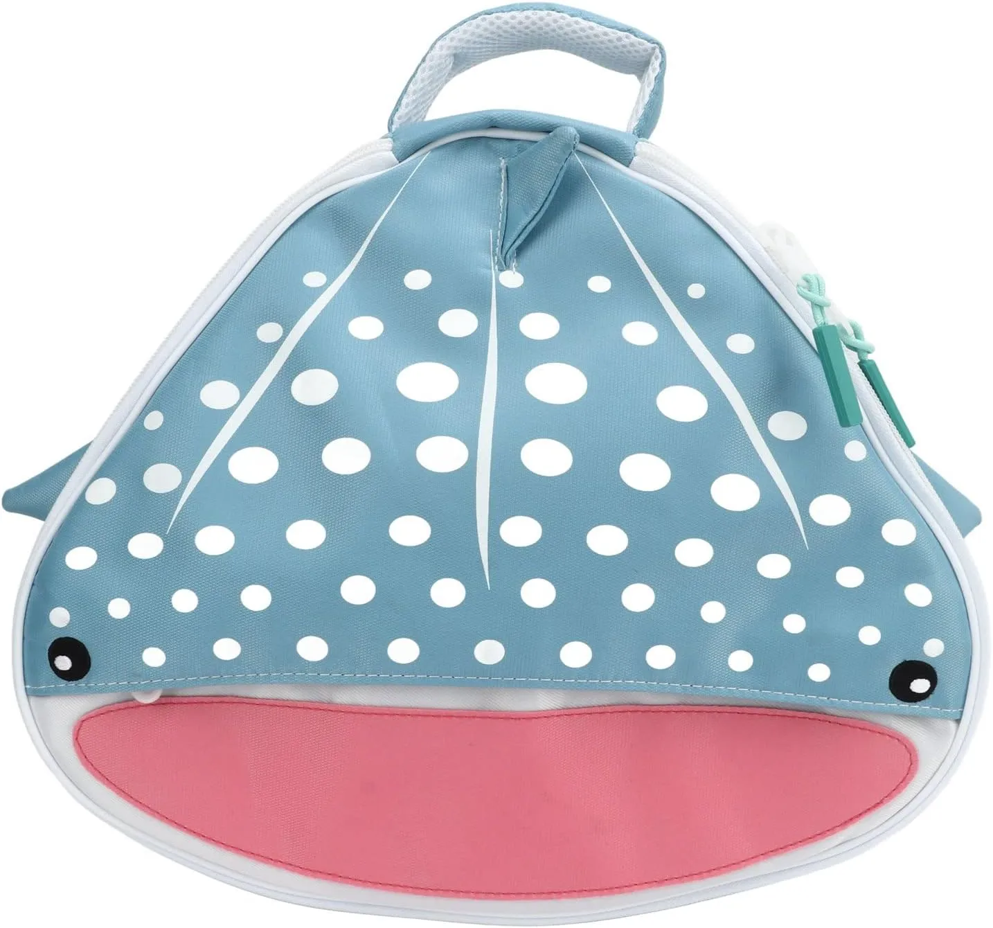 Regulator Bag, Easy Carrying Dive Regulator Bag 2 Way Zipper Large Capacity for Outdoor(Blue Whale Shark Design)