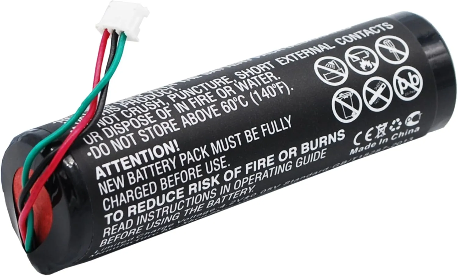 Replacement Battery for Garmin Pro 70 Handheld Pro 550 Handheld Pro Handheld Tri-Tronics Pro 70 Dog Training Collar Part NO 361-00023-13 010-11864-10 361-00022-15（2200mAh/3.7V）