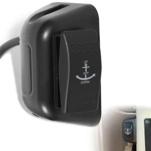Replacement for 1810150 Remote Switch, Fits for Minn Kota Deckhand 40 Anchor, for Operating DH40 Anchor Winch from Anywhere on Your Boat (25-Foot Cord)