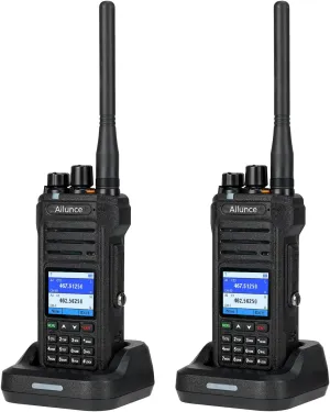 Retevis Ailunce HA1G GMRS Radio, GMRS Handheld Radio, IP67 Waterproof, NOAA, 2800mAh USB-C Charging Long Range Walkie Talkies for Outdoor(2 Pack)