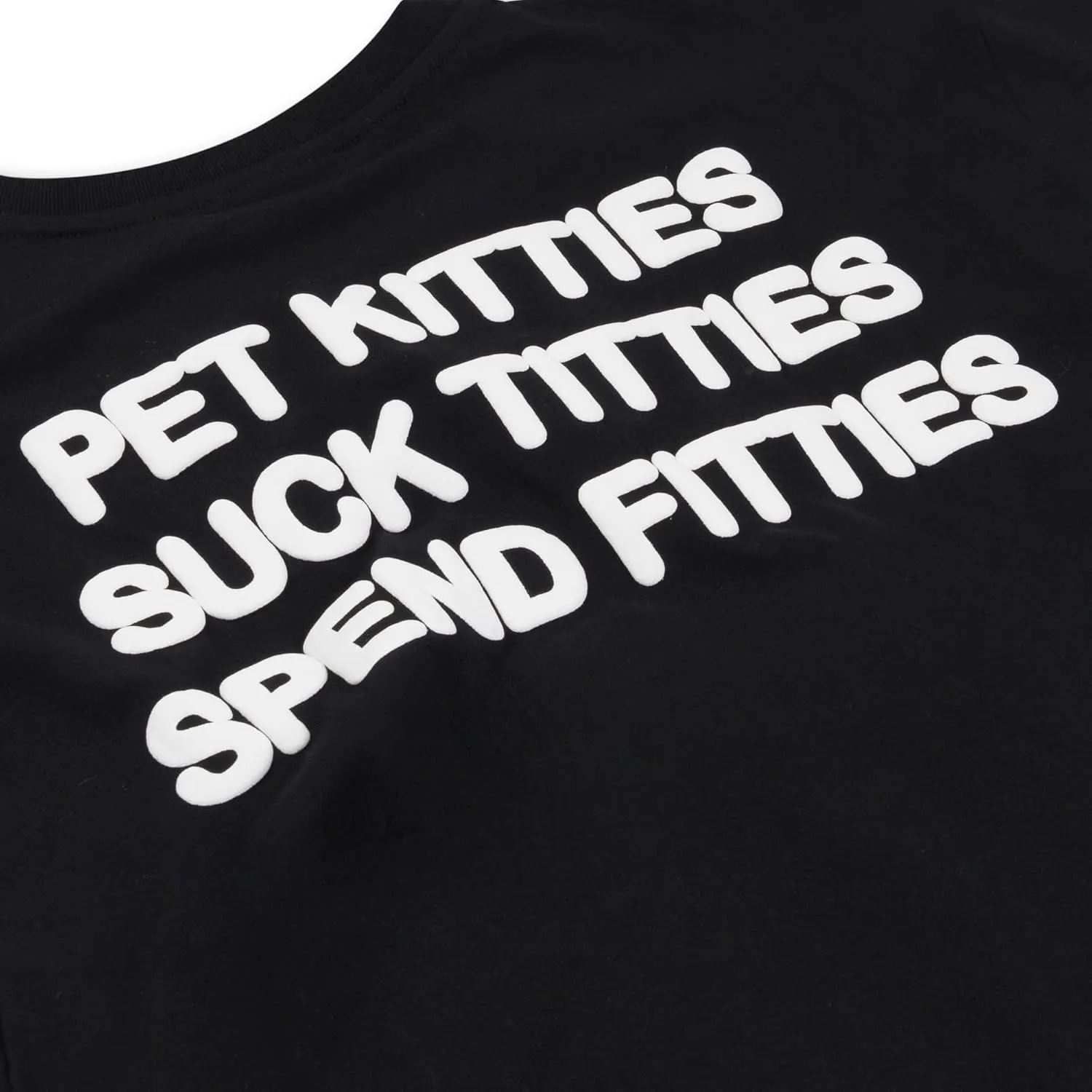 RIPNDIP Spend Fitties, Pet Kitties Tee (Black)