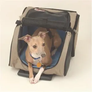 Roll Around Pet Carrier - Medium-Khaki