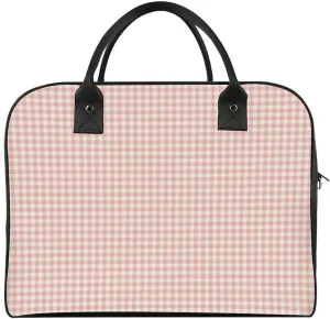 Ross Red Tartan Clans Fashionable Large Capacity Travel Handbag Unisex