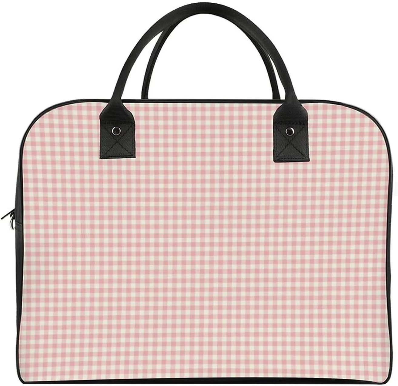 Ross Red Tartan Clans Fashionable Large Capacity Travel Handbag Unisex