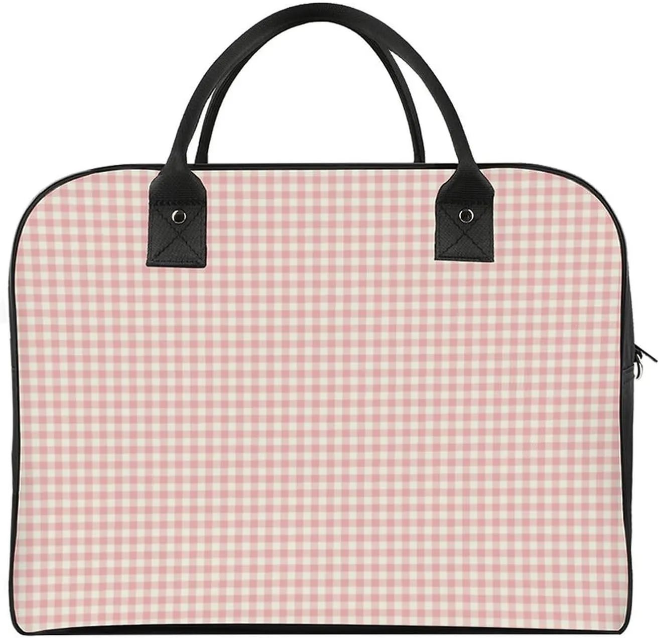 Ross Red Tartan Clans Fashionable Large Capacity Travel Handbag Unisex