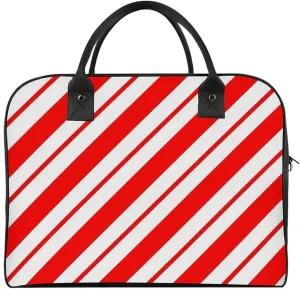 Ross Red Tartan Clans Fashionable Large Capacity Travel Handbag Unisex