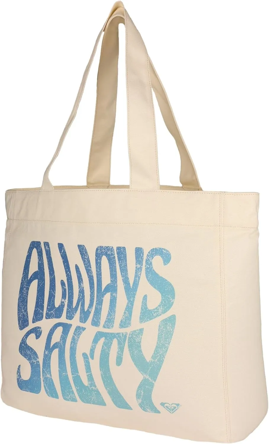 Roxy Women's Cotton Tote Bag | Everyday Carry | Beach | Travel | Vacation | Reusable | Lightweight