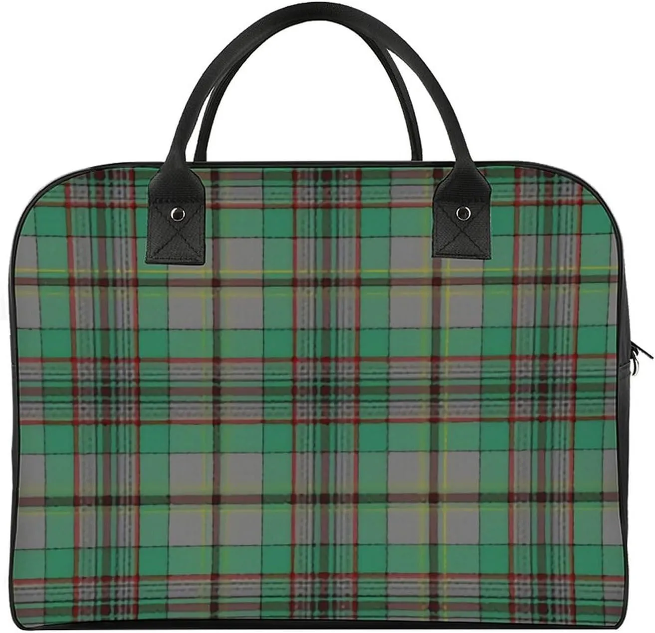 Royal Stewart Tartan Fashionable Large Capacity Travel Handbag Unisex