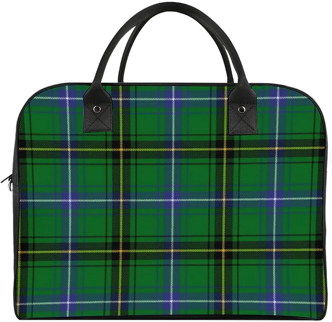 Royal Stewart Tartan Fashionable Large Capacity Travel Handbag Unisex