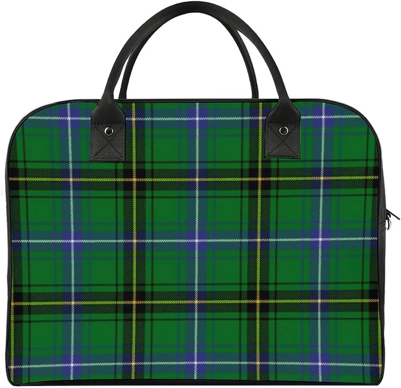 Royal Stewart Tartan Fashionable Large Capacity Travel Handbag Unisex