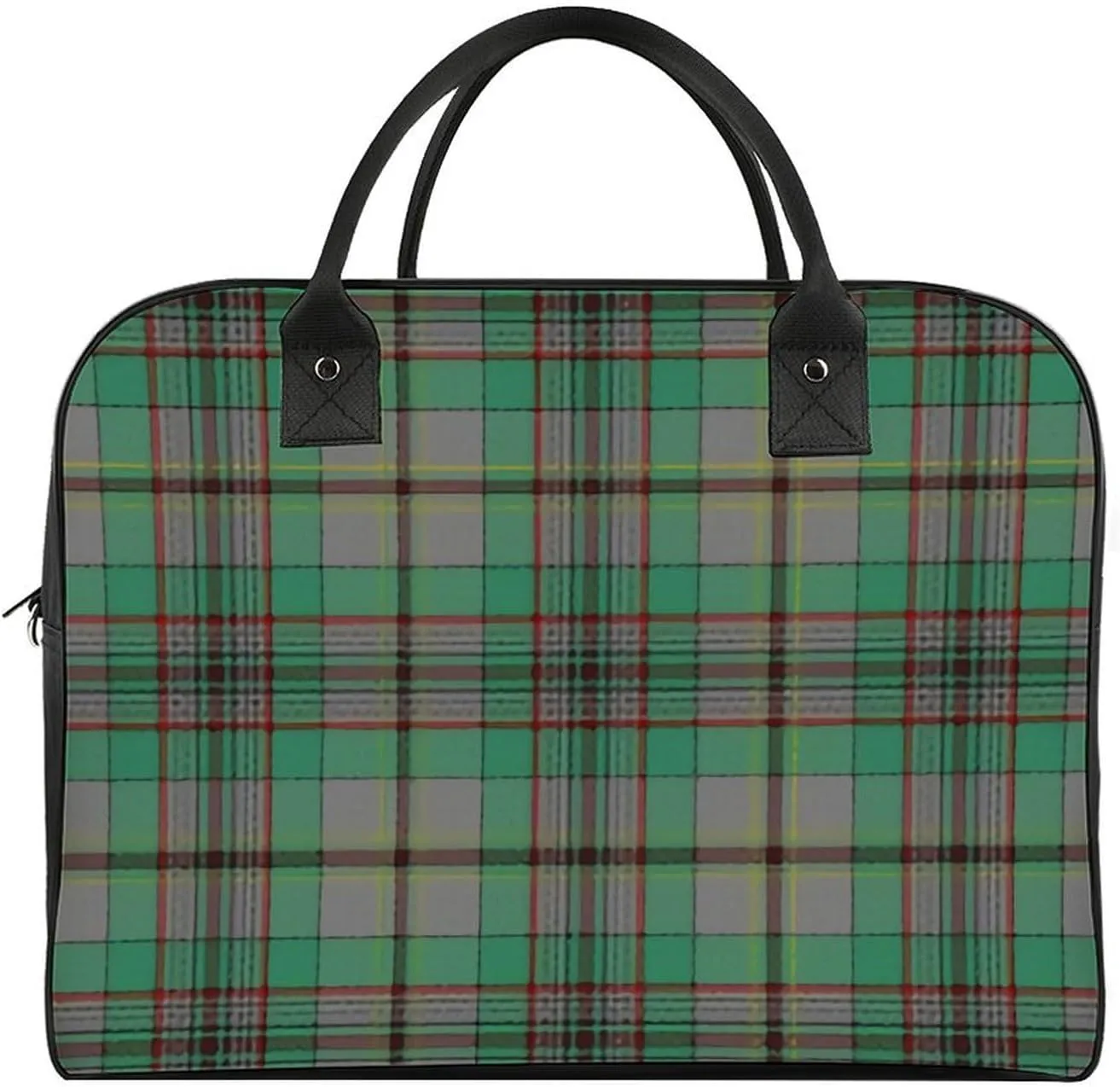 Royal Stewart Tartan Fashionable Large Capacity Travel Handbag Unisex