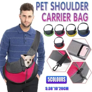 S Size Pet Shoulder Carrier Bag Puppy Cat Dog Travel Sling Backpack Portable