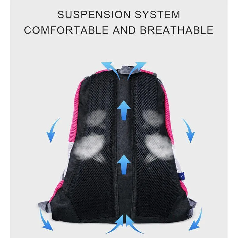 S Size Puppy Travel Mesh Pet Dog Carrier Backpack Front Travel Portable Shoulder Bag
