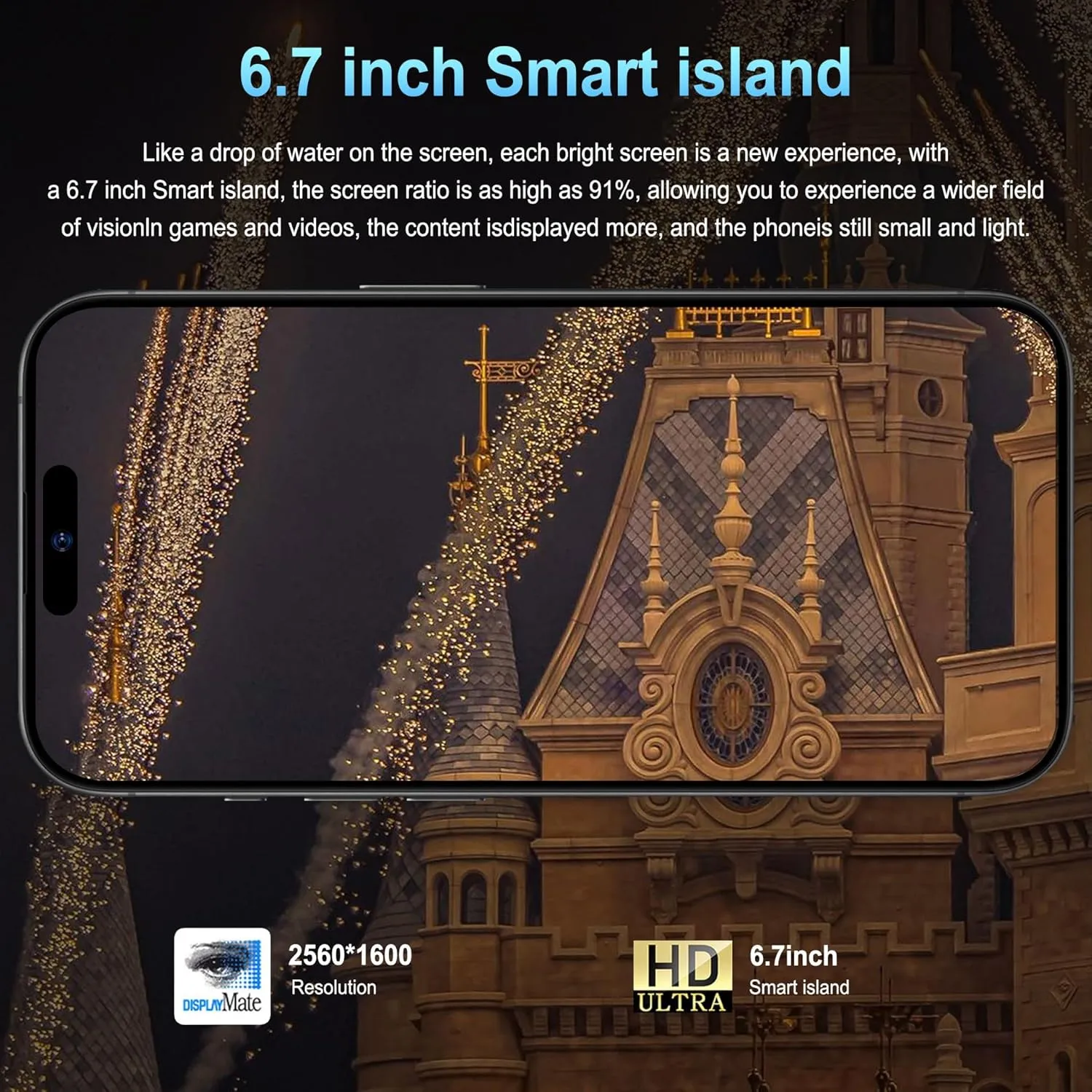 S16pro Cell Phone Unlocked for Global, 32GB Storage Smartphone,6.7 Inch Big Screen, Unlocked Android 11.0 OS, Long Battery Life, WCDMA US Version, 2024, Blue