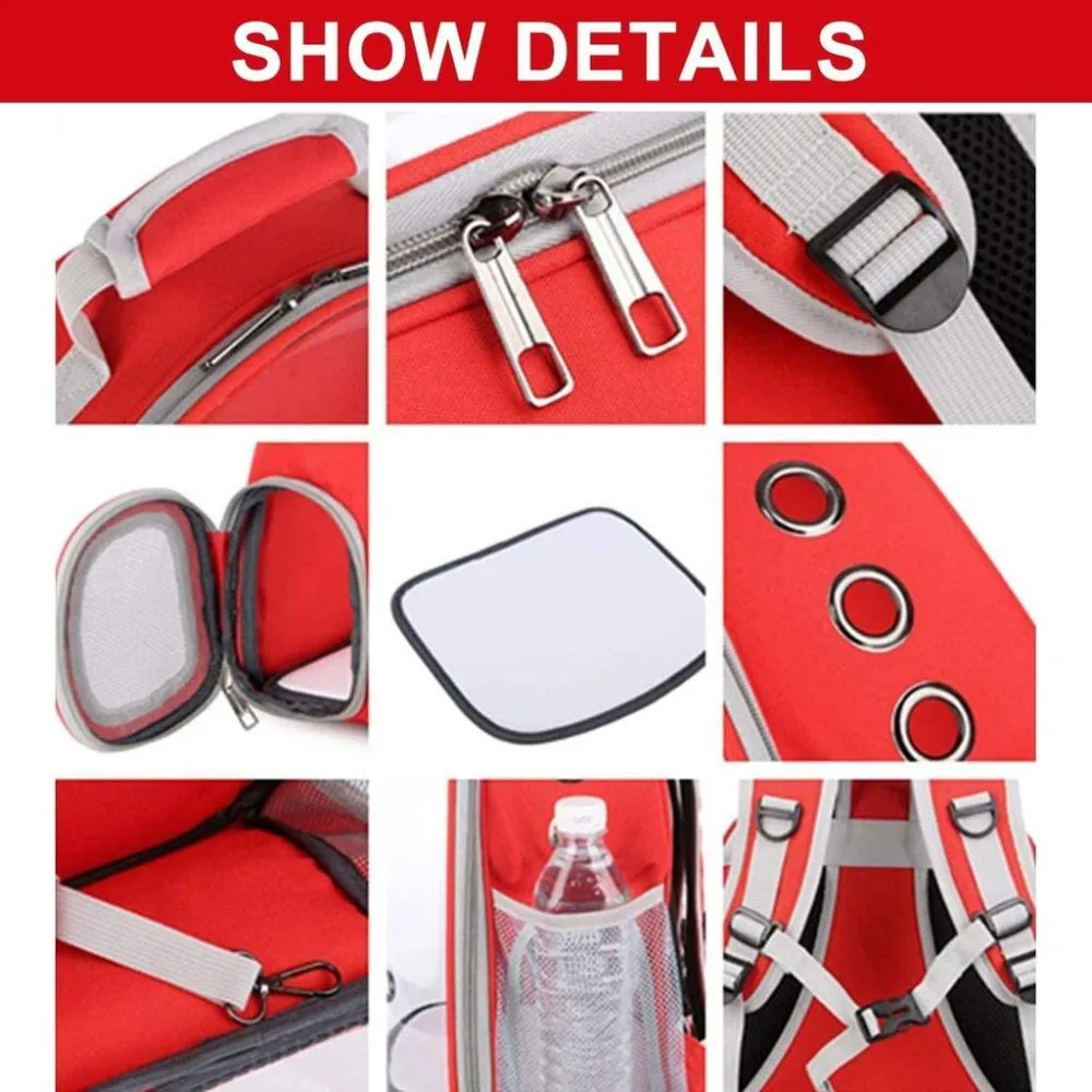 Safety and Comfort Space Capsule Backpack - (Red)