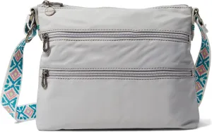 Sakroots Artist Circle Basic Crossbody in Eco Twill, Adjustable Crossbody Strap