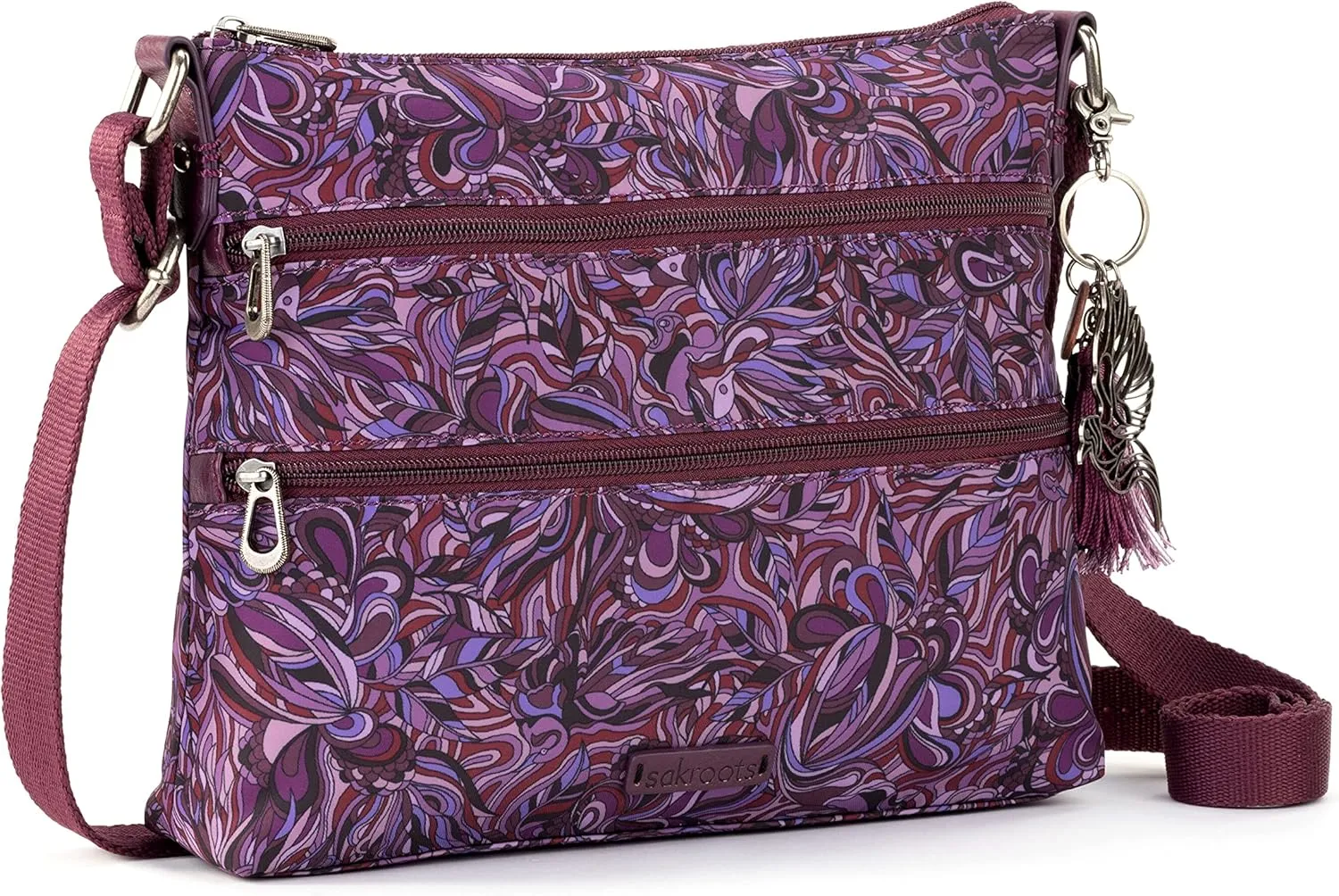 Sakroots Basic Crossbody Bag in Eco-Twill