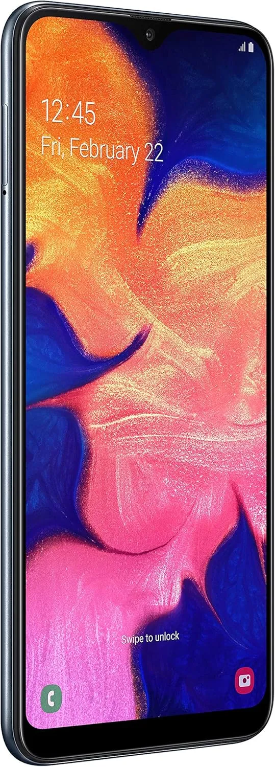 Samsung Galaxy A10e GSM Unlocked (not CDMA) 32GB Smartphone - Black (Renewed)