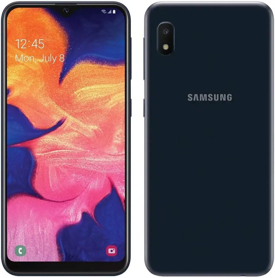 Samsung Galaxy A10e GSM Unlocked (not CDMA) 32GB Smartphone - Black (Renewed)