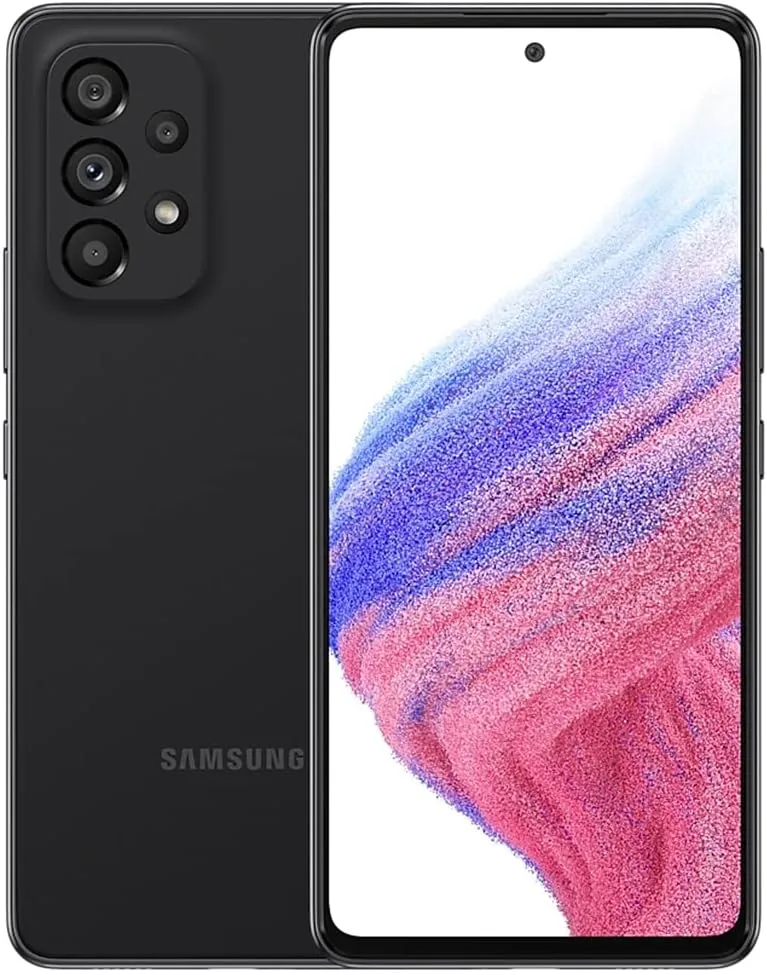 SAMSUNG Galaxy A53 (5G) 128GB Unlocked - Black (Renewed)