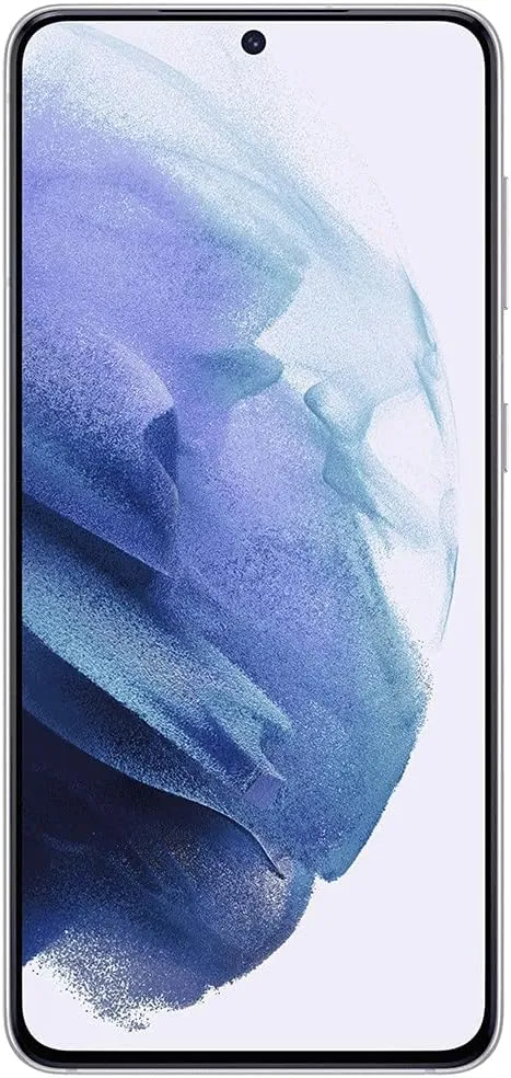SAMSUNG Galaxy S21 5G, US Version, 128GB, Phantom White - GSM Carriers (Renewed)