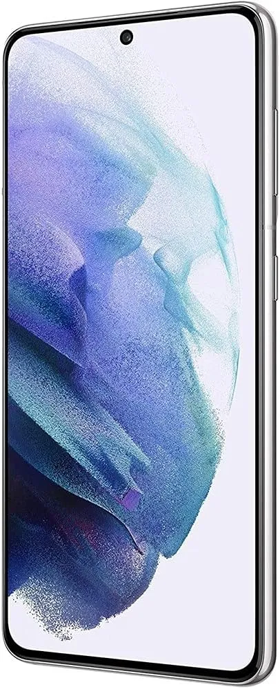 SAMSUNG Galaxy S21 5G, US Version, 128GB, Phantom White - GSM Carriers (Renewed)