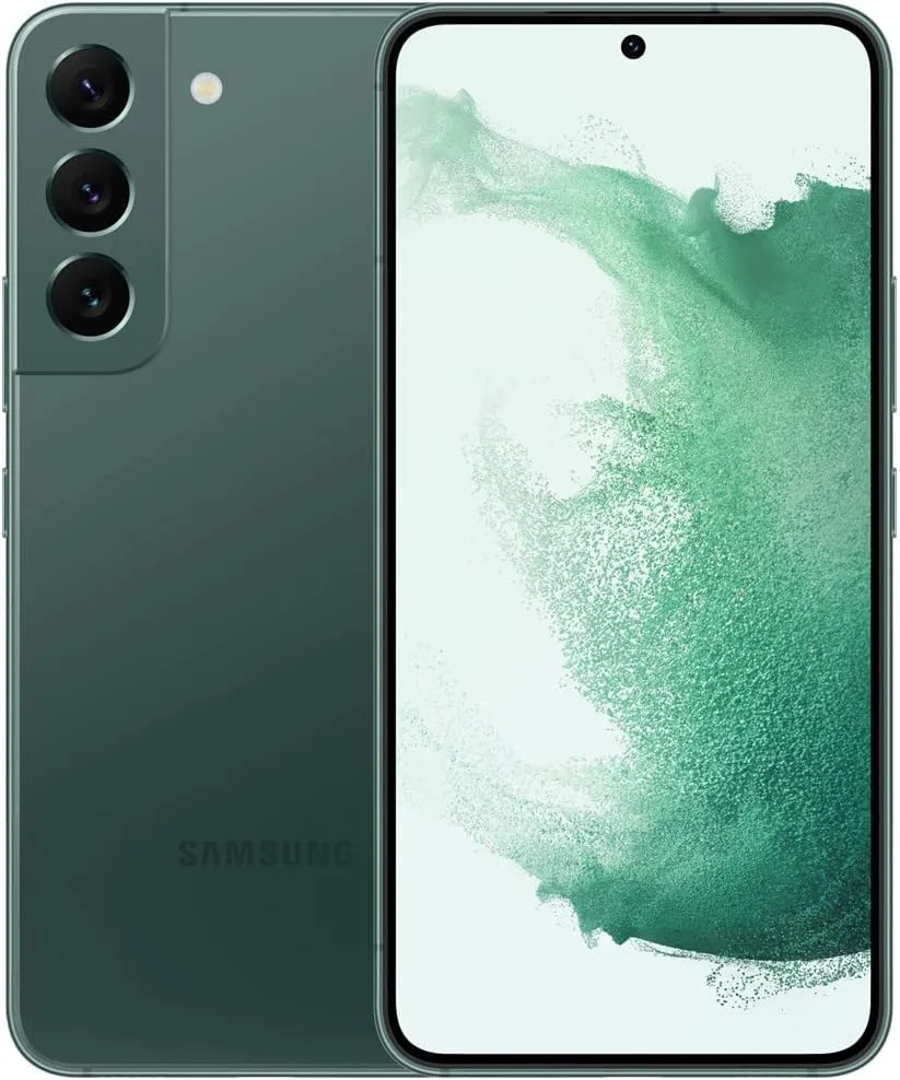 SAMSUNG Galaxy S22  Plus 5G, US Version, 128GB, Phantom Green - Unlocked (Renewed)