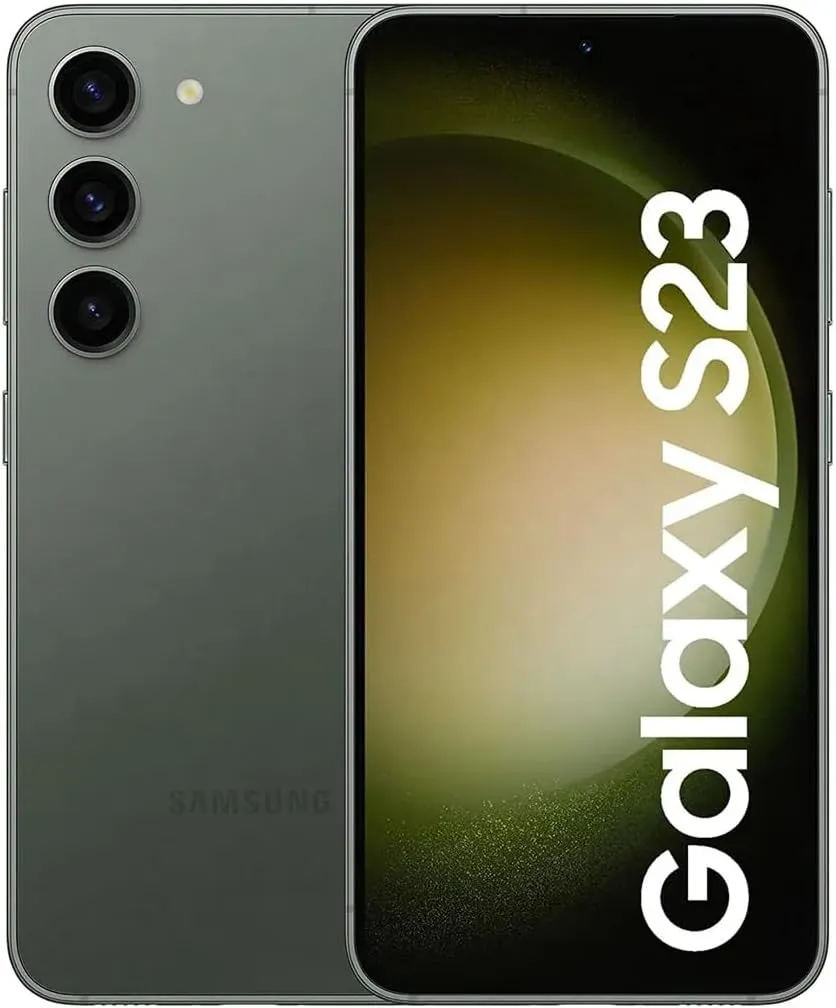 SAMSUNG Galaxy S23 5G (128GB, 8GB) 6.1" AMOLED 2X, 50MP Camera, Global Volte (Fully Unlocked for AT&T, Verizon, T-Mobile, Global) S911U (w/ 25W Super Fast Charger, Green) (Renewed)