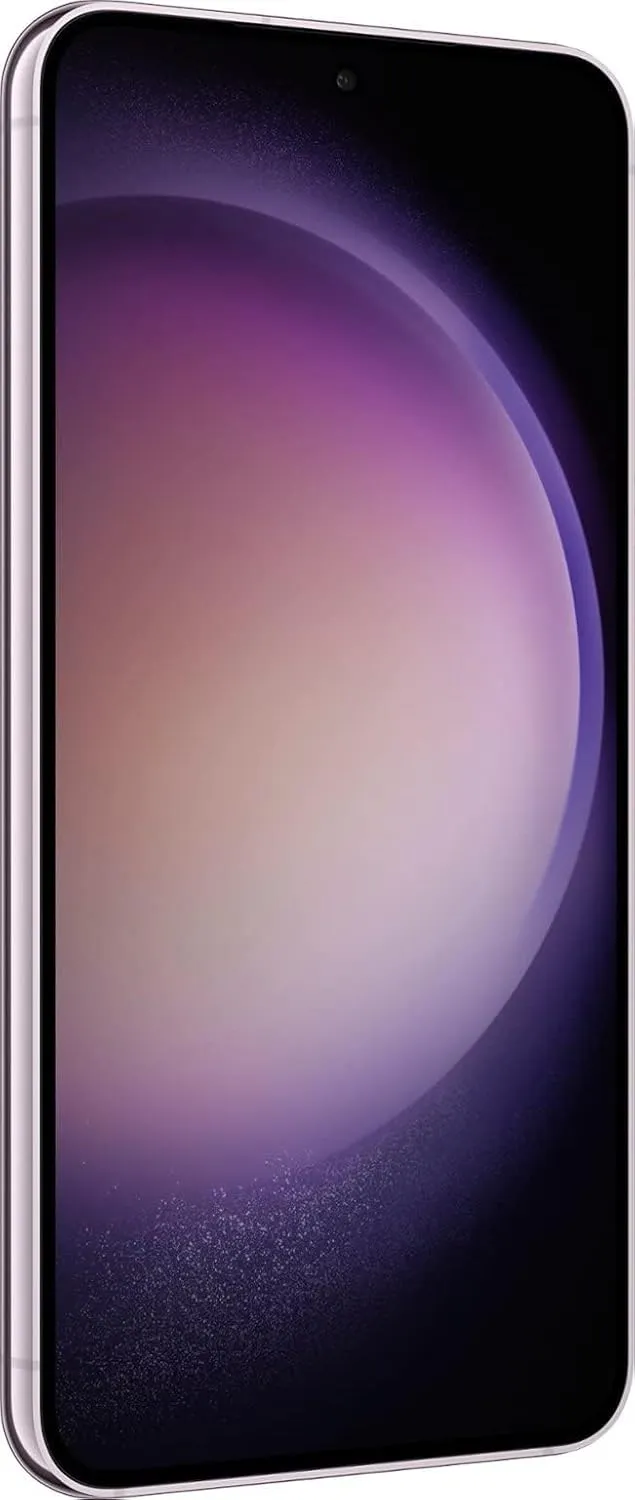 SAMSUNG Galaxy S23 5G (128GB, 8GB) 6.1" AMOLED 2X, 50MP Camera, Global Volte (Fully Unlocked for AT&T, Verizon, T-Mobile, Global) S911U (w/ 25W Super Fast Charger, Lavender) (Renewed)