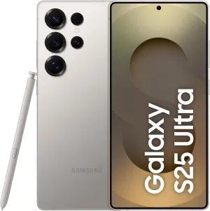 SAMSUNG Galaxy ​S25 Ultra 5G 2025 (International Version) | GSM Unlocked (T-Mobile) | ​512GB ​Storage​   12GB RAM SM-S938B ​Qualcomm Snapdragon 8 Elite Android 15 Smartphone (Titanium Grey)